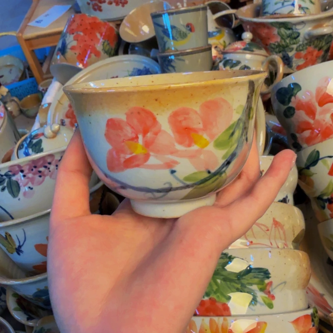 瓷片景德镇陶瓷手工手绘