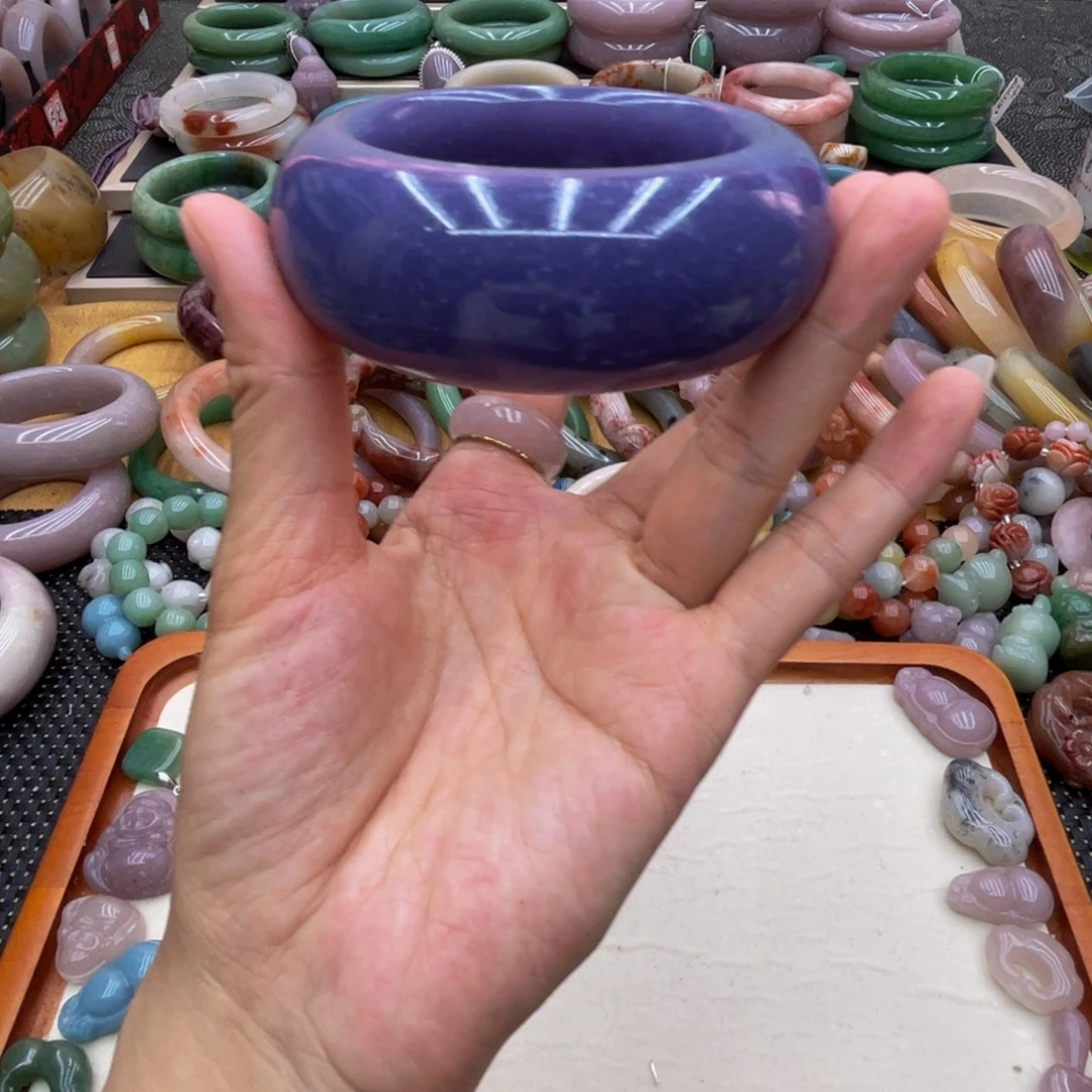 石英质玉未镶嵌圈口54