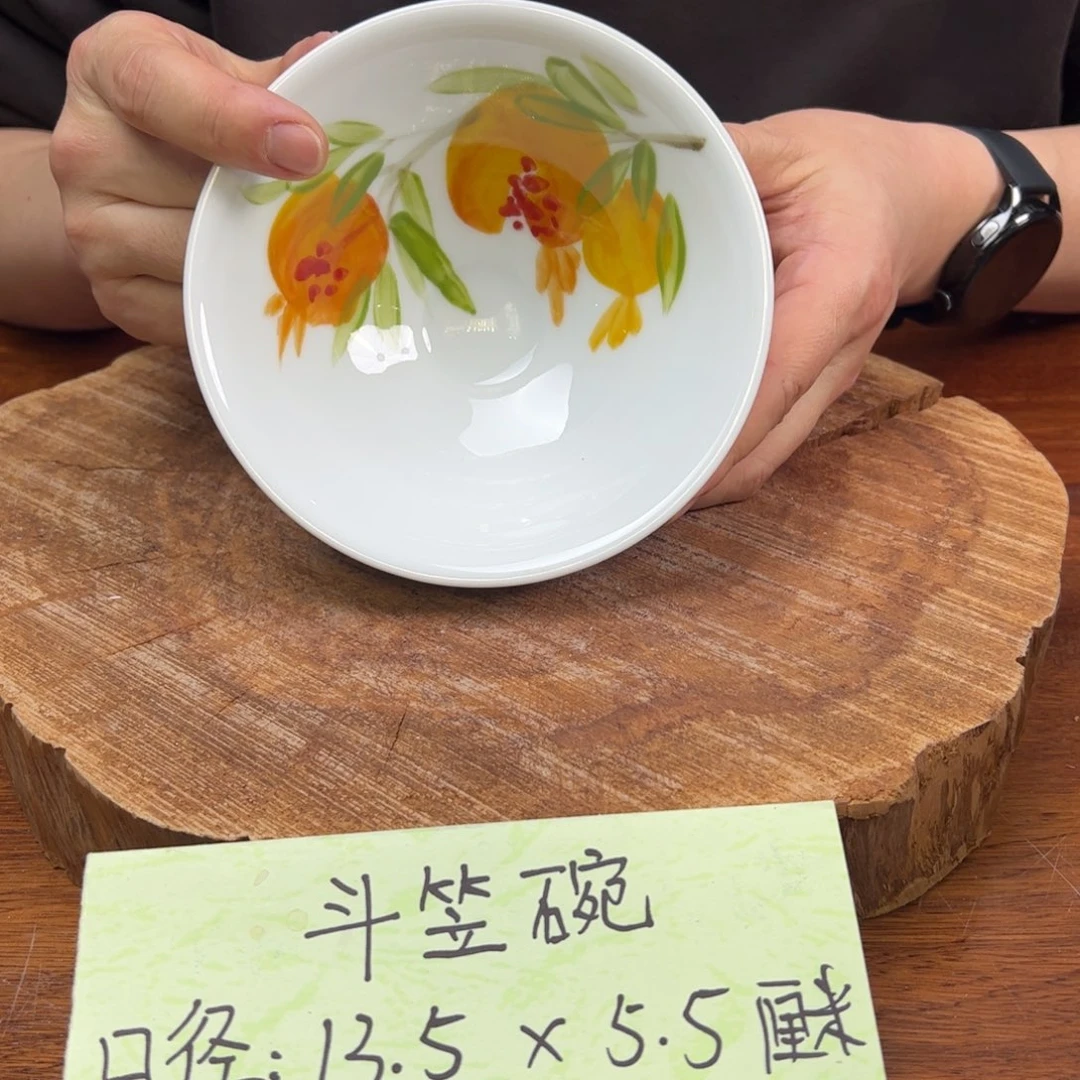 瓷片景德镇陶瓷手工手绘制作