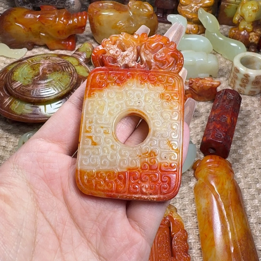 白玉菩提吊坠挂件