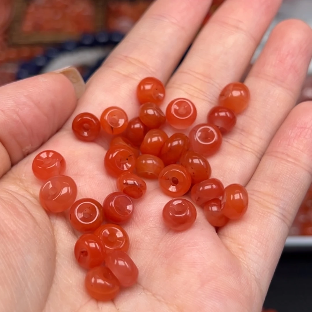 南红玛瑙未镶嵌吊坠(不含链)