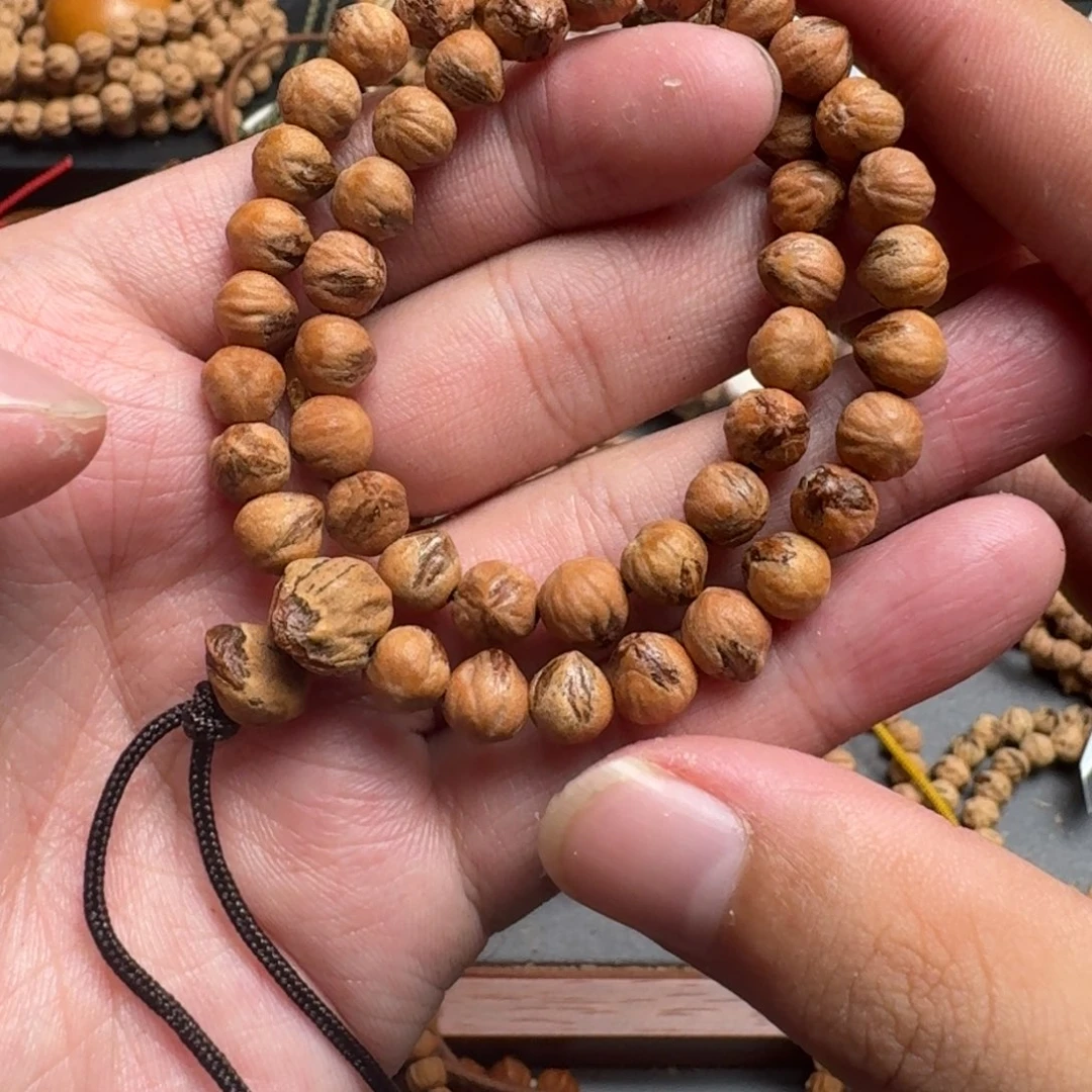 手串柏香籽/百香籽云**心60