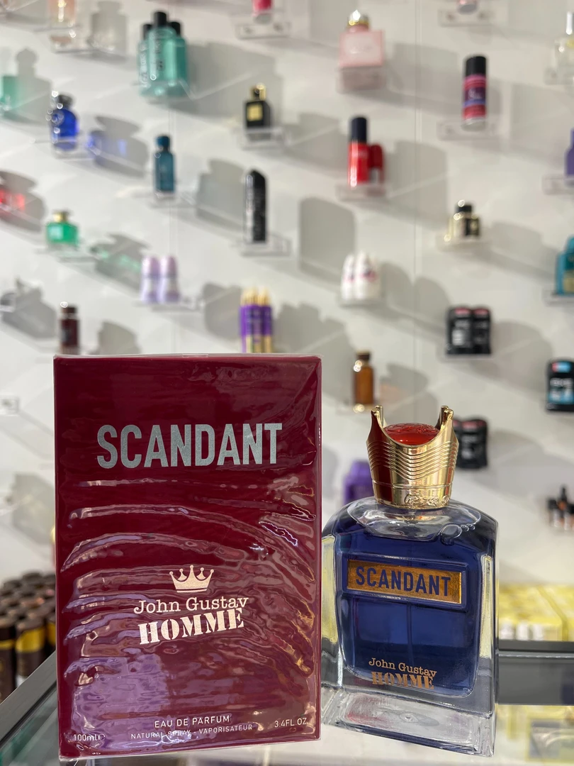 SCANDANT平替欧美持久紧致香水蓝色喷雾