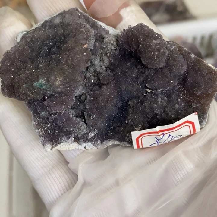 珠宝半成品紫晶未镶嵌