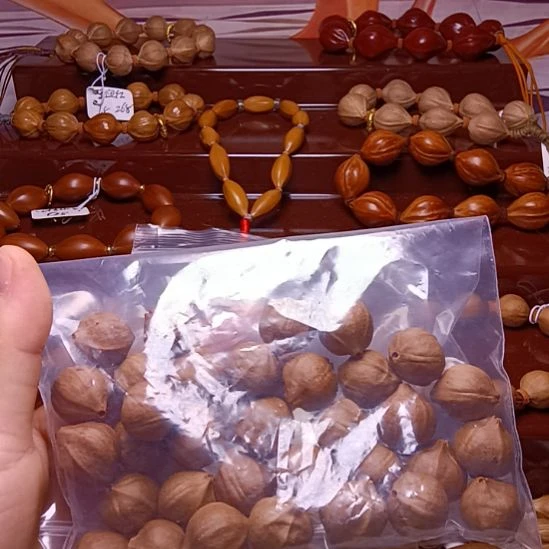 南***风手串/手链橄榄核橄榄核三花铁核蒜头1.7+30多颗