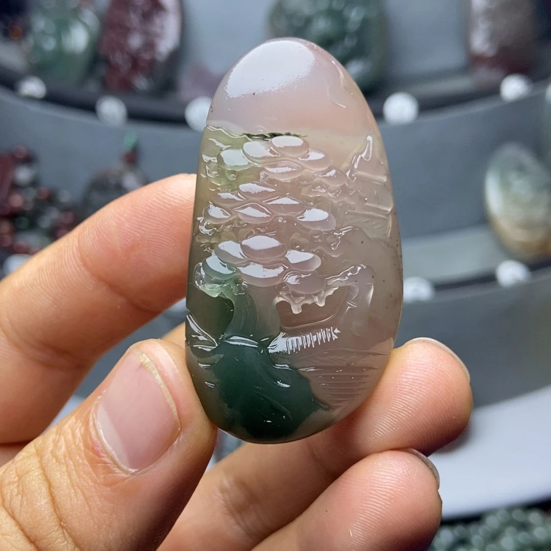 玛瑙/玉髓未镶嵌颈饰