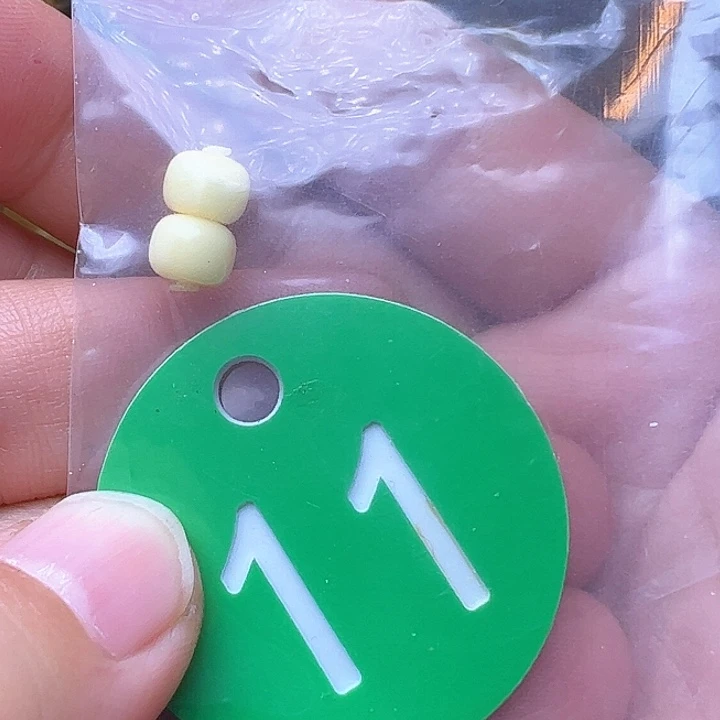 蜜蜡裸石未镶嵌乐*✨花粉6m m