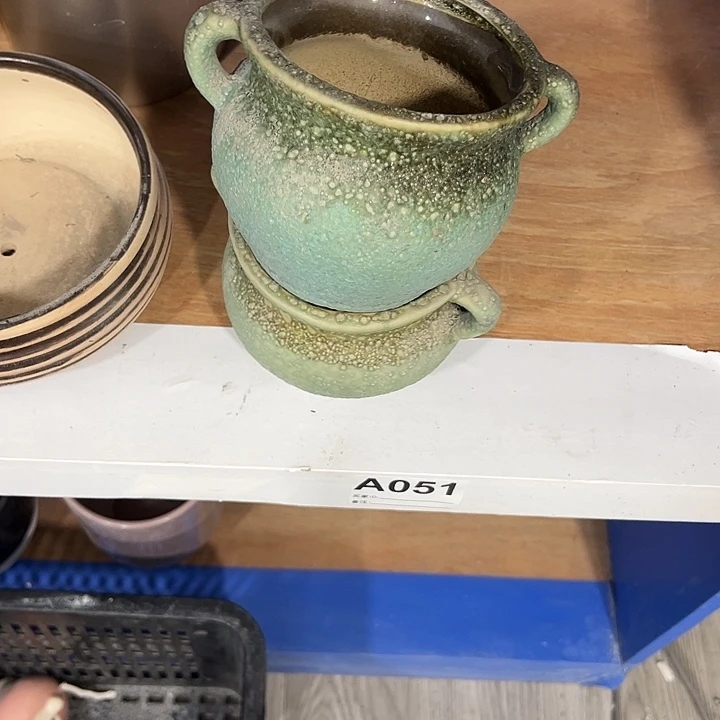 微瑕陶瓷花盆满9.9发