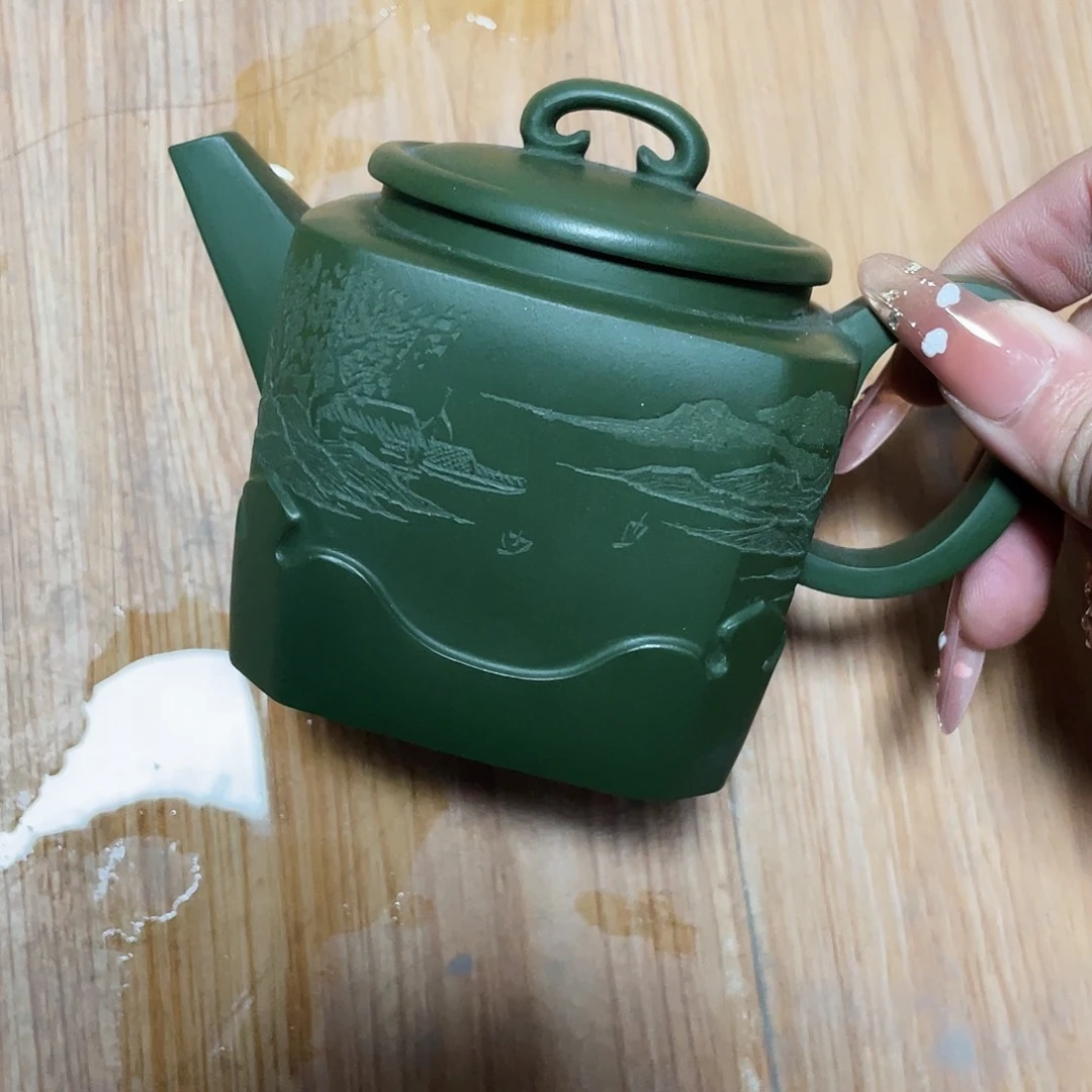 释***J紫砂茶壶宜兴紫砂壶