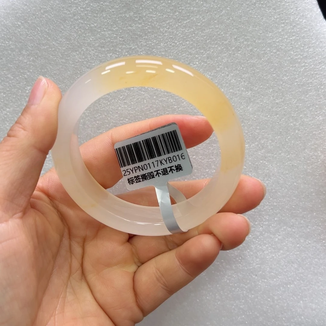 石英质玉手镯未镶嵌唐唐56.0