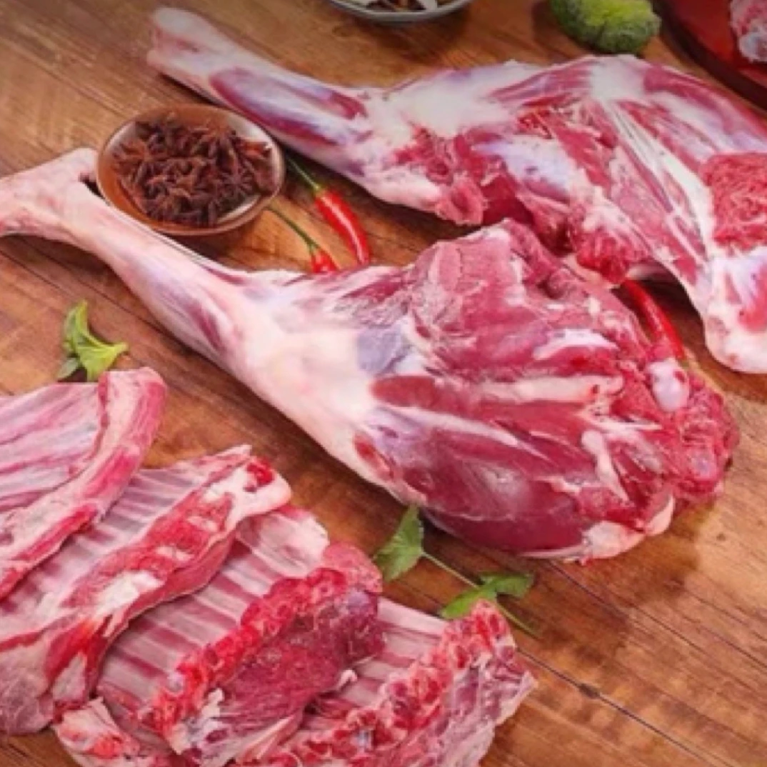 【方松农产】农村土山羊肉。纯放羊现场称重