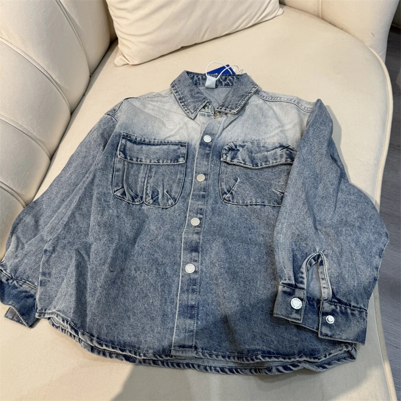 108儿童时尚休闲牛仔外套-24196