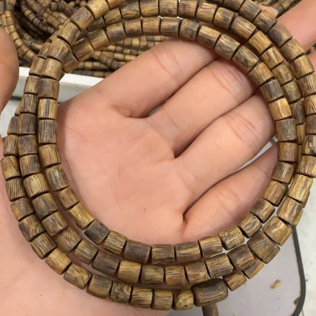 沉香木手串海南棋楠沉香淳化乌身手串14.8