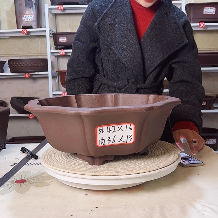 紫砂紫砂花盆花盆