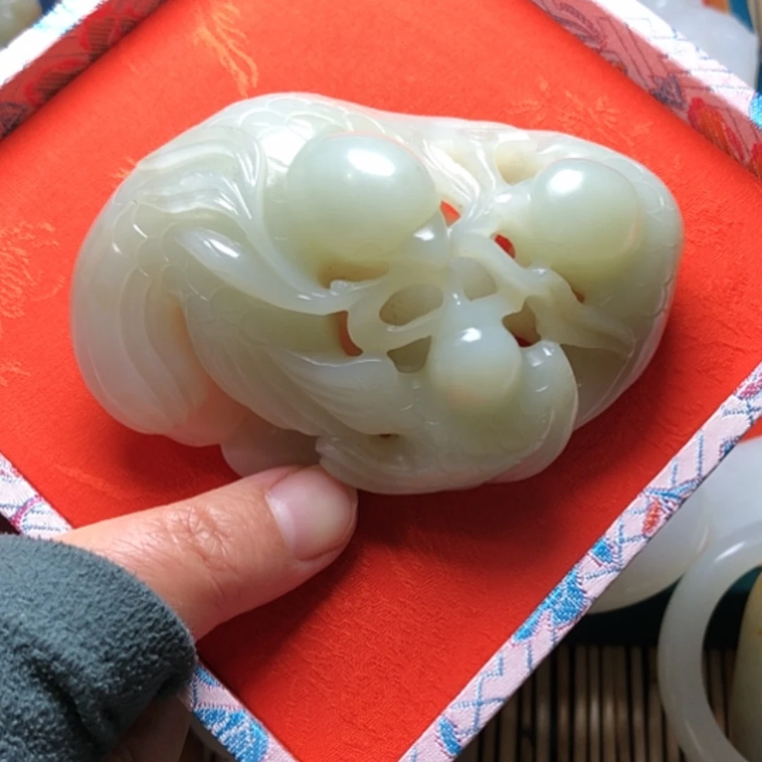 【闪购商品】和田玉挂件未镶嵌陋*铭