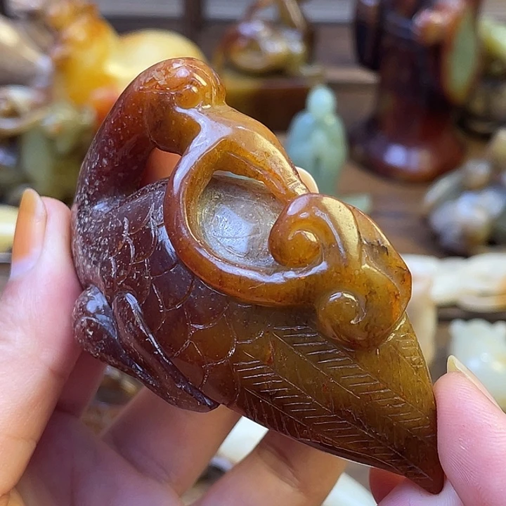 未镶嵌和田玉（糖玉）挂件