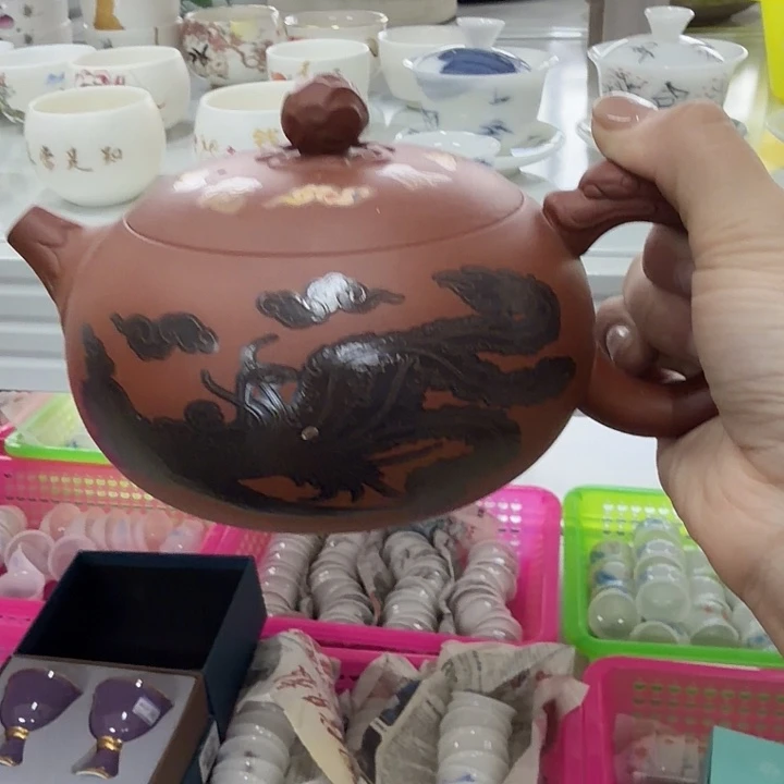 大容量紫砂壶400孤品