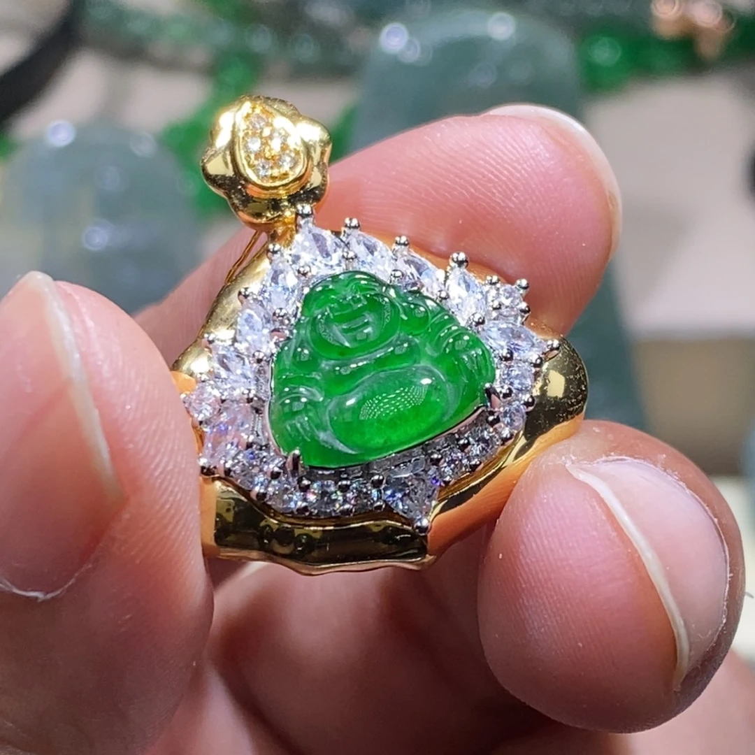 吊坠(不含链)未镶嵌翡翠佛公