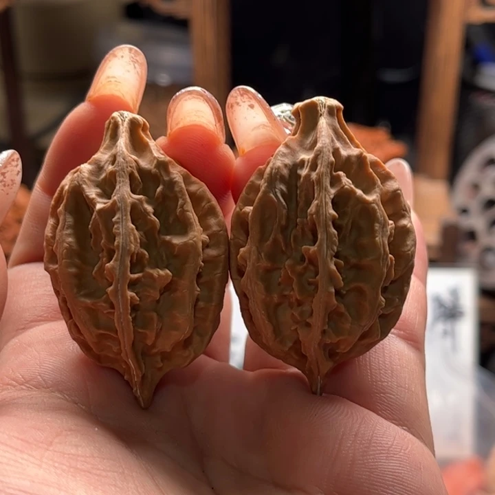 文玩核桃把件楸大胖22