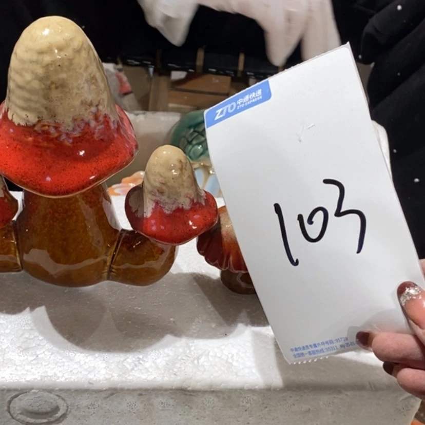 【闪购商品】摆件蛋**麻陶瓷摆件瑕疵特卖