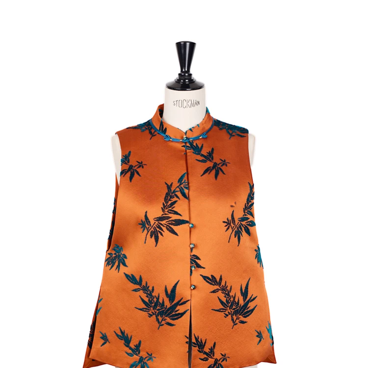 【戴春明漳缎】高奢中式马甲CD2167650