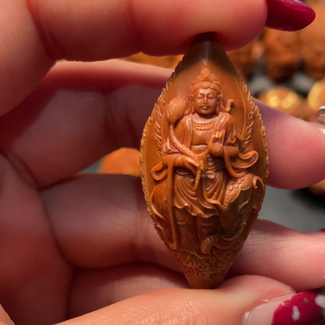 【闪购商品】手串/手链橄榄核普贤佛窟