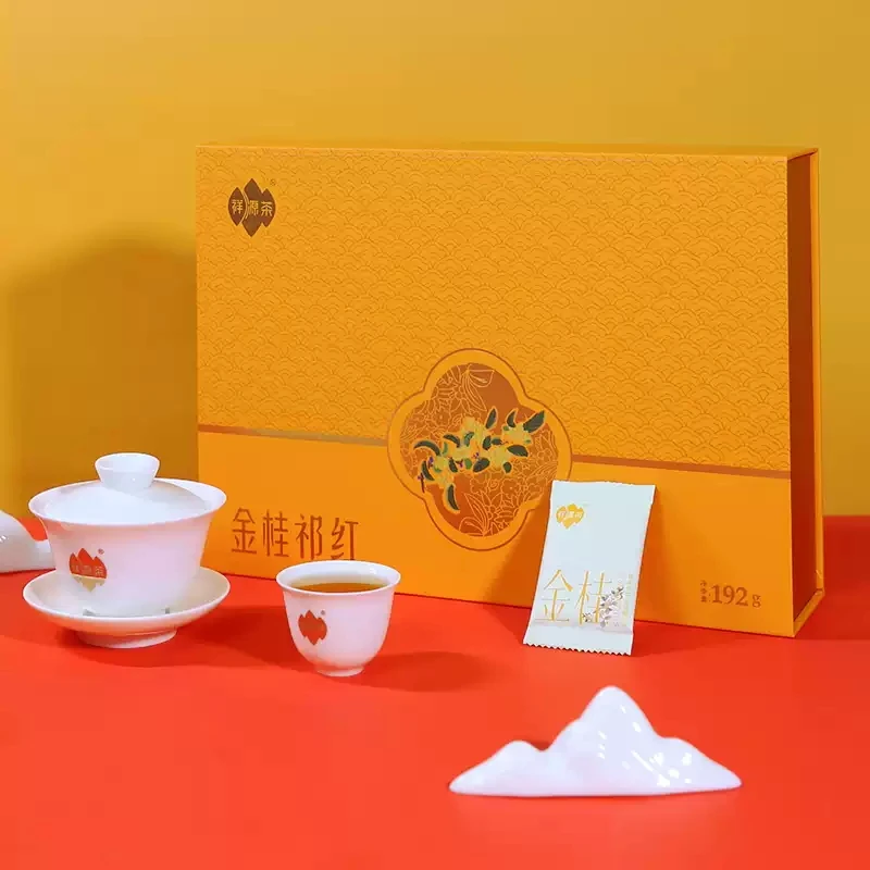 【红茶礼盒】金桂祁红祁门红茶小师姐评茶