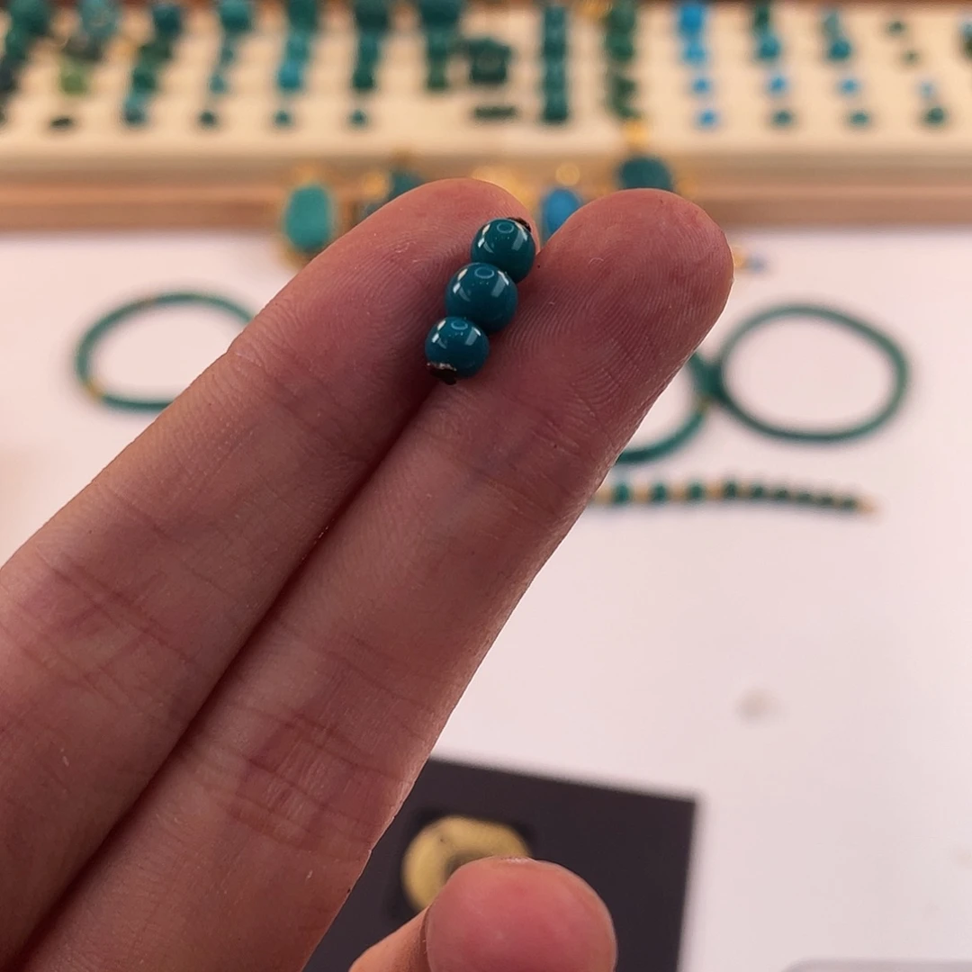 绿松石未镶嵌吊坠