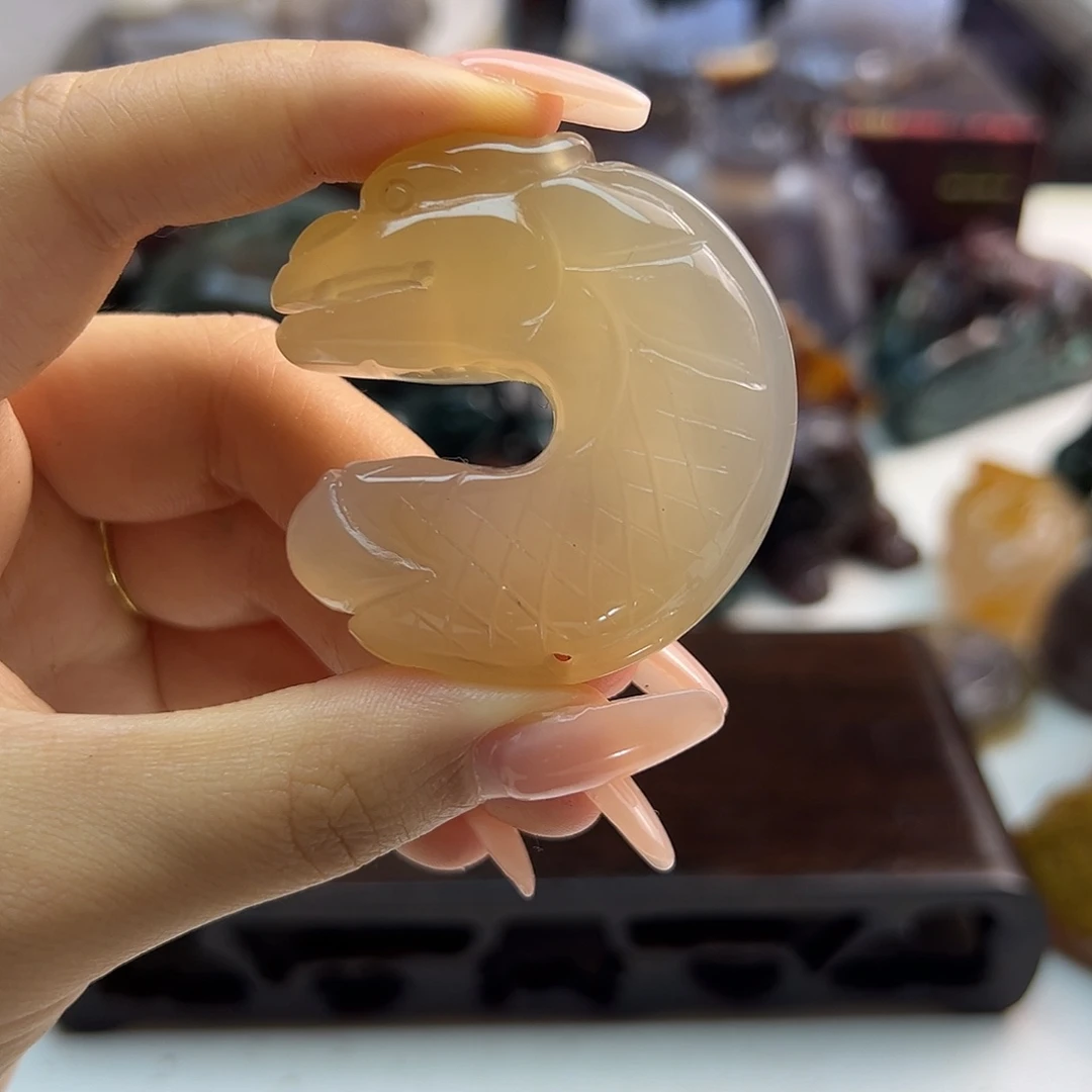 玛瑙/玉髓未镶嵌项链