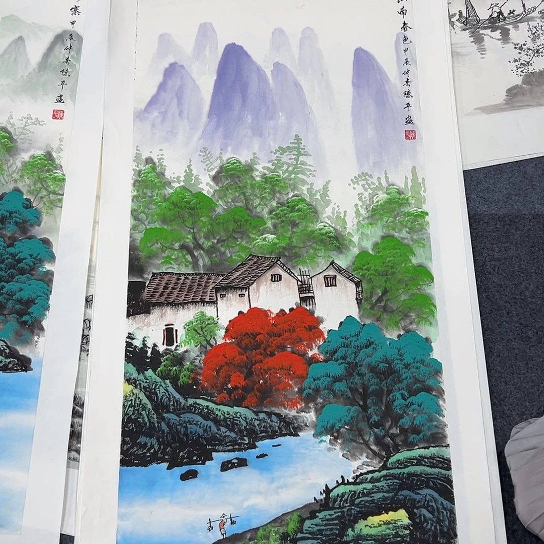 国画XD精品国画作品单幅任发