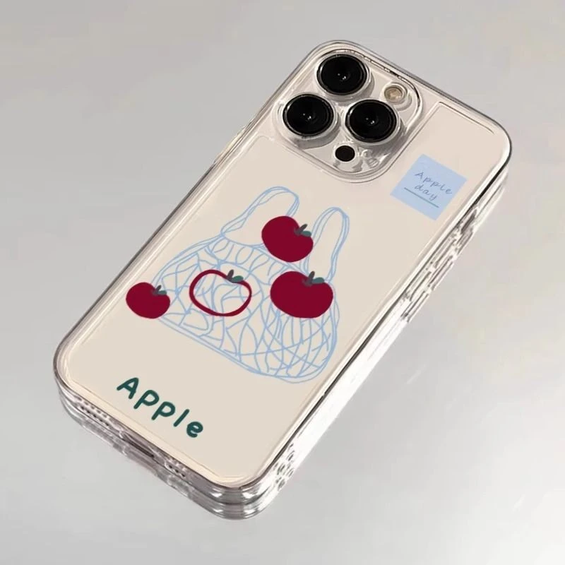 一袋适用苹果iPhone16/14/13手机壳12promax软78女xs苹果11xr可爱