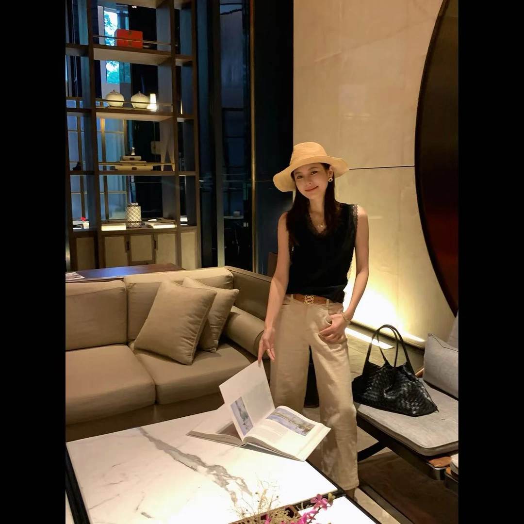 Mollyeeee悠叙 一条休闲裤,承包整个夏季穿搭