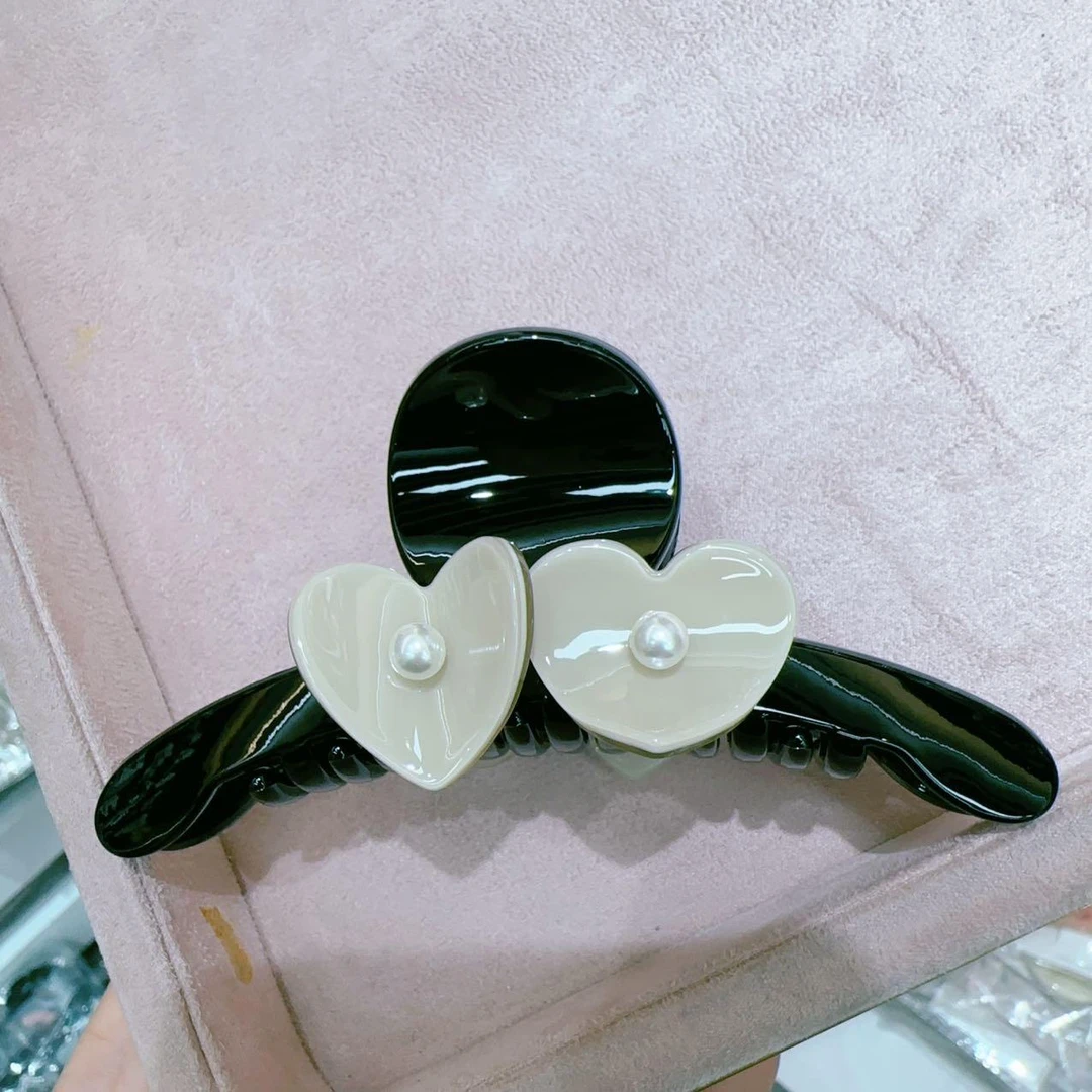 A579双桃心10.5公分抓夹