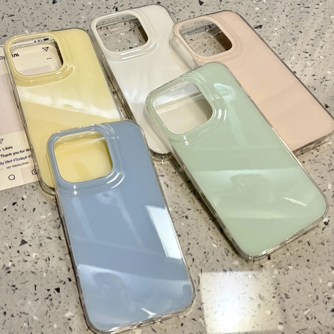 飞虎胜ins糖果IMD果冻适用iPhone16/15promax手机壳苹果13/14防摔