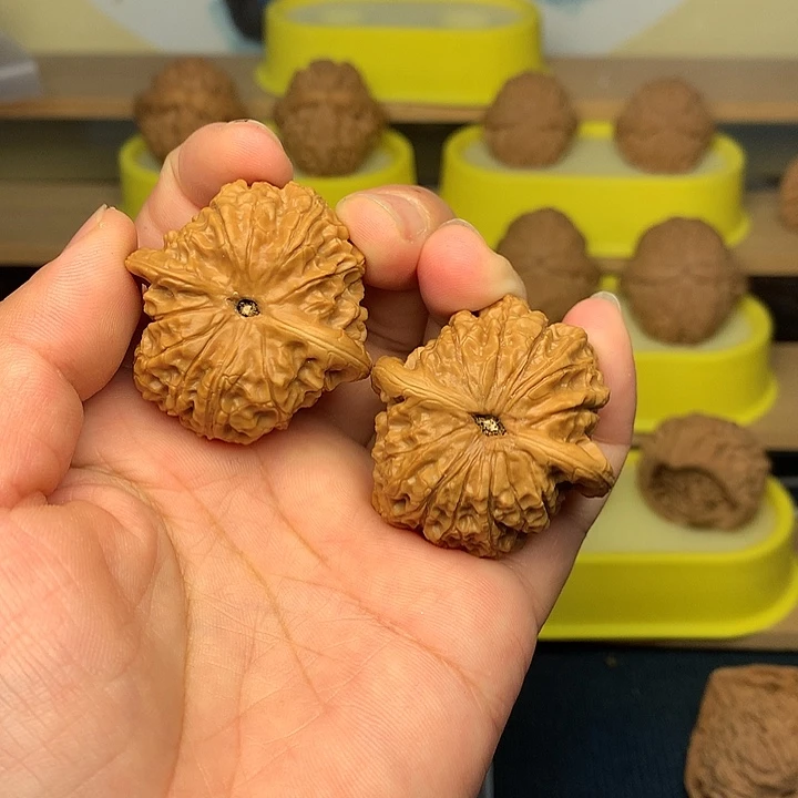 T***9把件文玩核桃麒麟