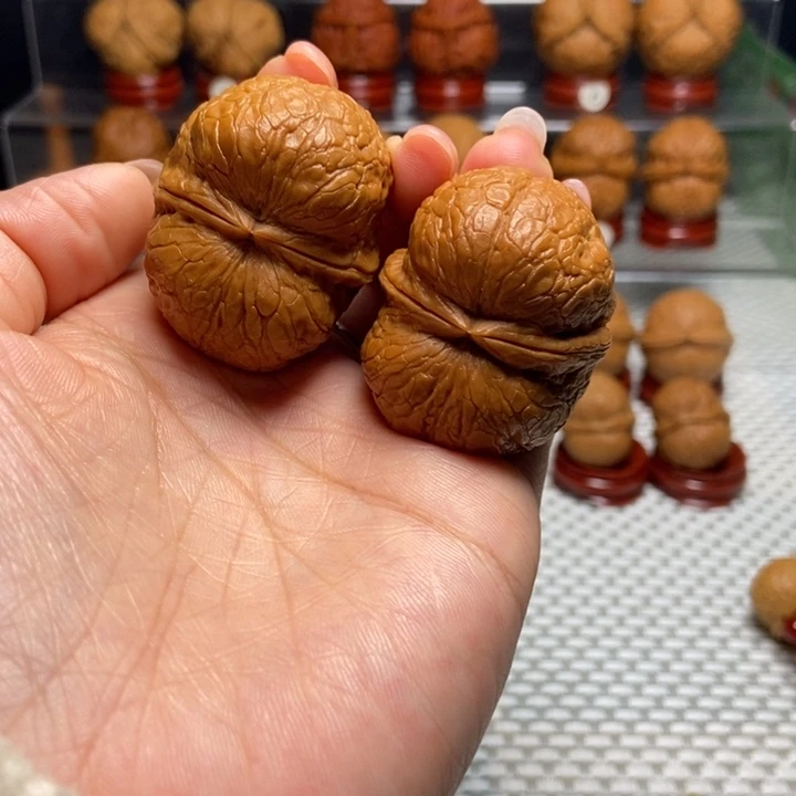 六***形把件文玩核桃1峭壁元宝