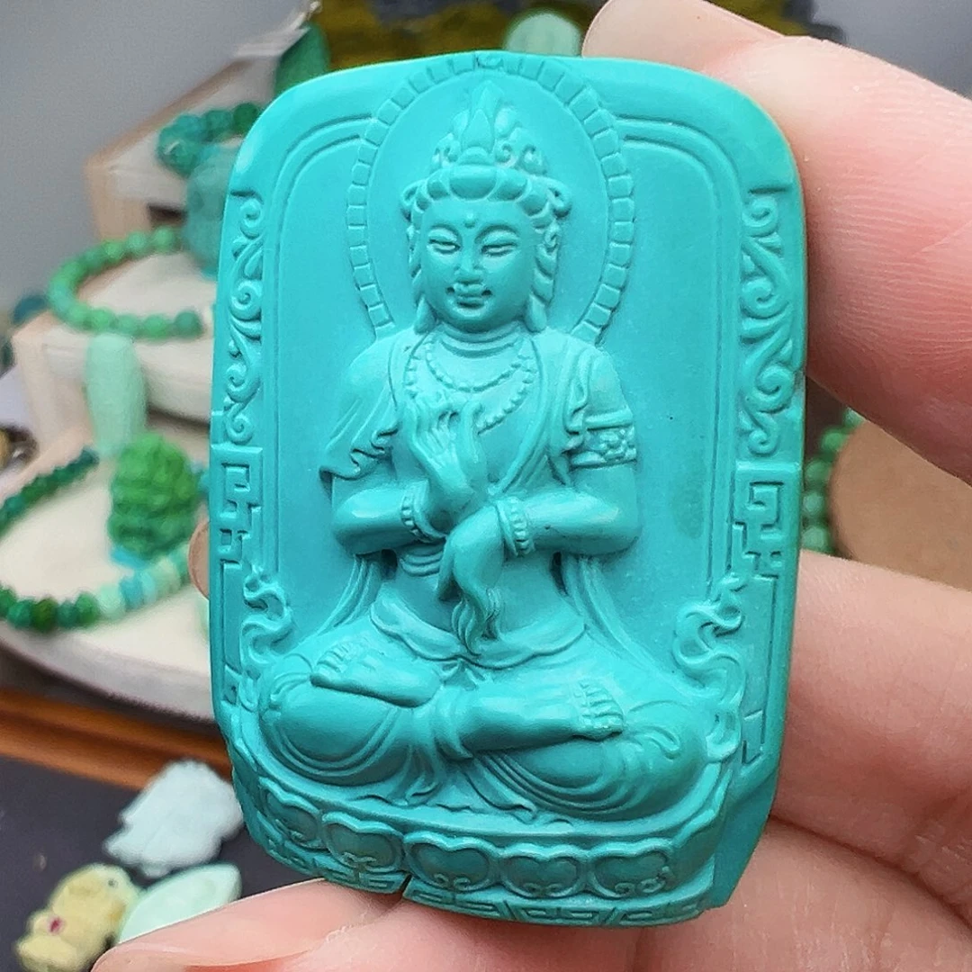未镶嵌绿松石主播万珍