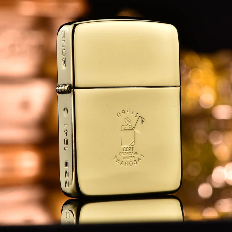 zippo火机GGB二战将军1941复刻18K镀金DYJ1