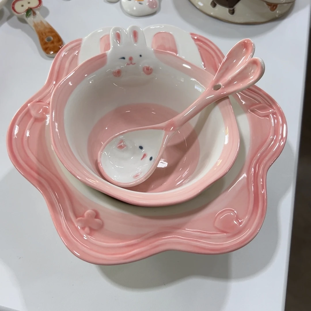 摆件高温陶瓷釉下彩正品！
