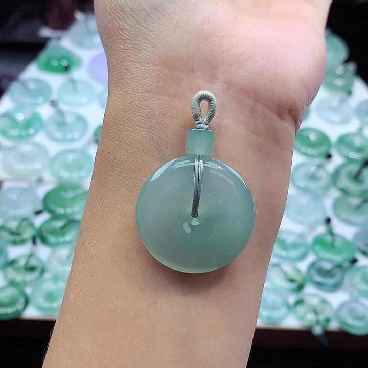 颈饰未镶嵌翡翠74尺寸27.9*5.4