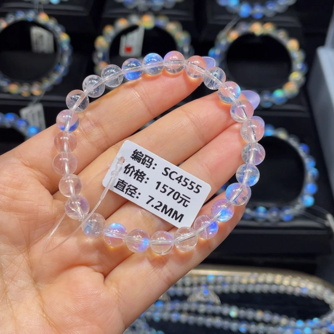 手链未镶嵌月光石m****～SC4555#7.2mm