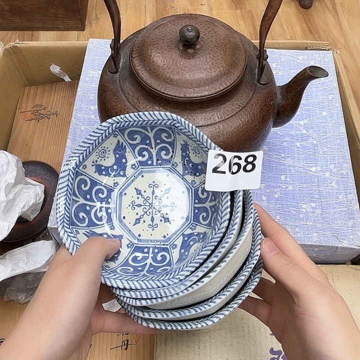 瓷片呀工艺品摆件瓷器摆件正能量