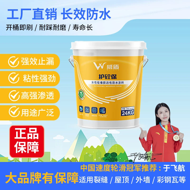 硅橡胶屋面墙面裂缝防水涂料