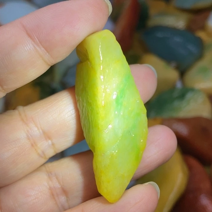 翡翠未镶嵌挂件缅甸翡翠