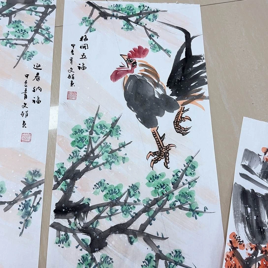 国画国画作品展，国画^_^