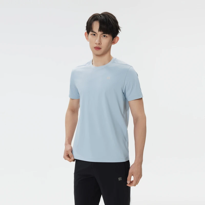 KOLON SPORT可隆短袖T恤男女款圆领上衣夏吸湿排汗防晒UPF50+内搭