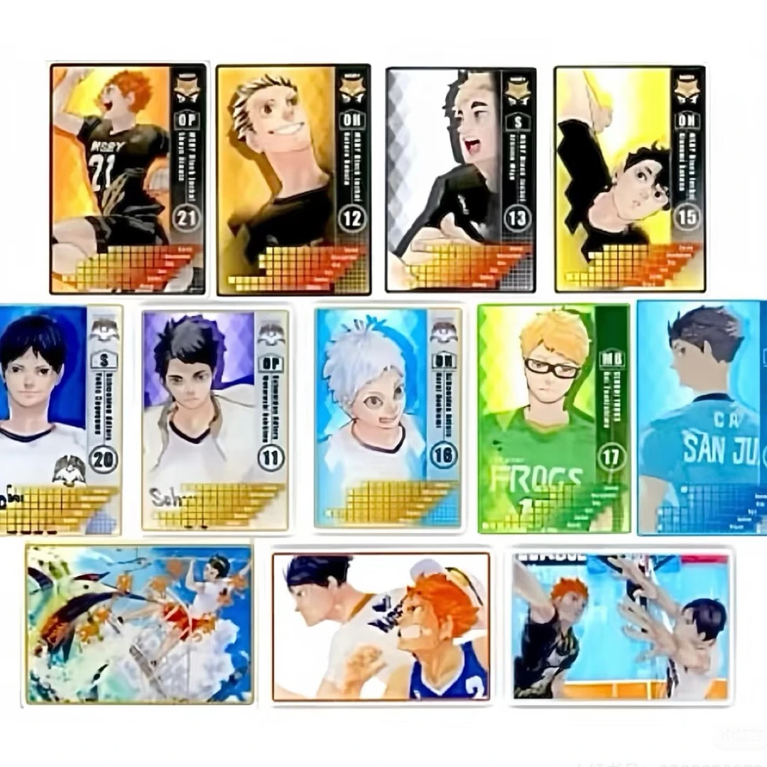 排球少年原画亚克力数据卡一弹（奶中➕1）