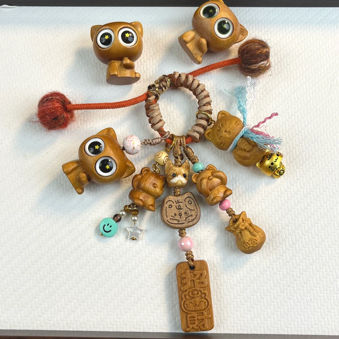 1.3 妙妙 J101- J200 饰品配件 手机链钥匙扣发饰配件 创意个性