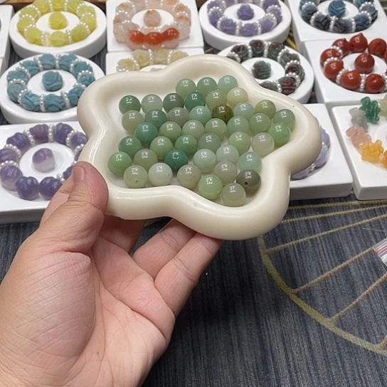 石英质玉（非洲翠）合金时尚大方气质优雅