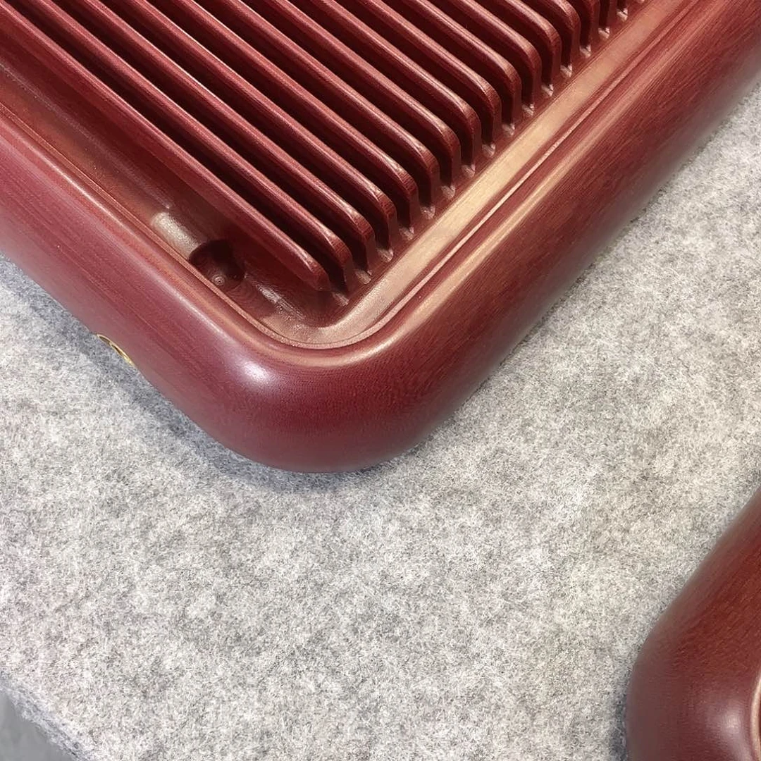 富***堂电木70/40/5红檀色直纹